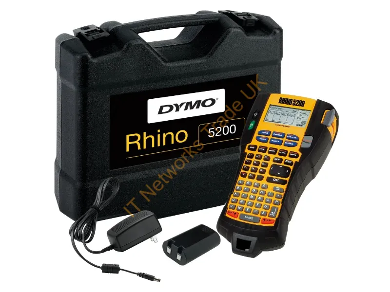 S0841400 - DYMO RHINO 5200 Kit Thermal transfer 180 x 180DPI label printer Printers