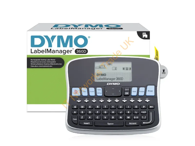DYMO LabelManager 360D Thermal transfer 180 x 180DPI label printer Printers