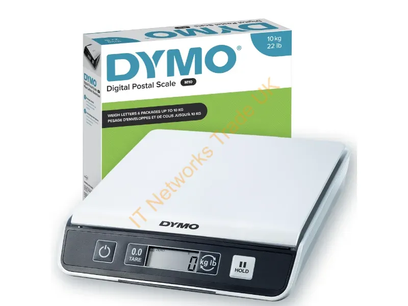S0929010 - DYMO M10 Digital Package & Shipping Scale | up to 10KG Capacity | 20 cm x 20 cm