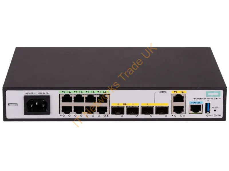 S0P11A#ABA - Hpe Msr958X Wired Router Gigabit Ethernet Gray