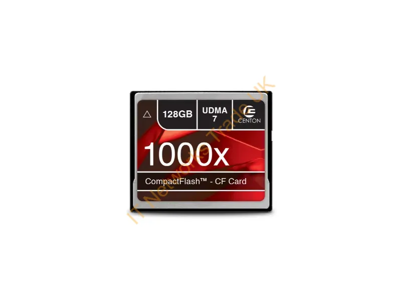 S1-CF1000X-128G Centon 128GB 1000x CompactFlash (CF) Memory Card