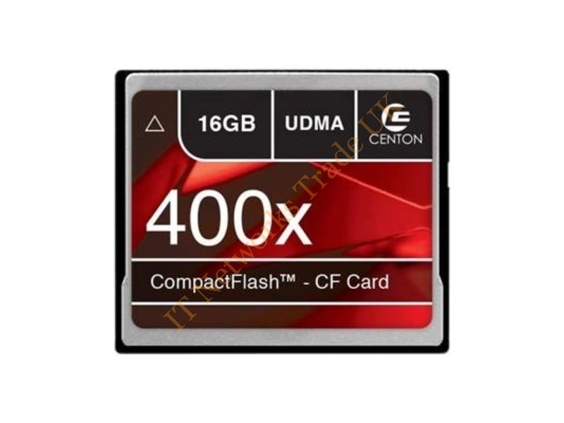 S1-CF400X-16G Centon 16GB 400x CompactFlash (CF) Memory Card
