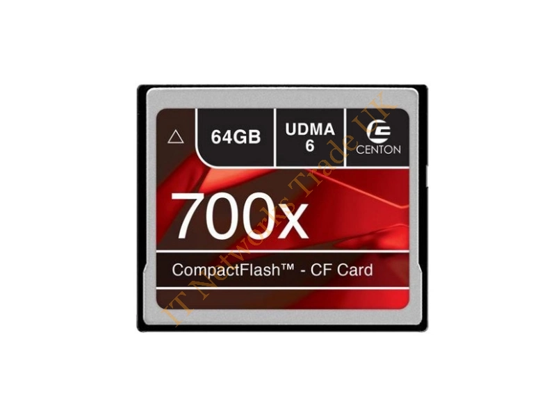 S1-CF700X-64G Centon 64GB 700x CompactFlash (CF) Memory Card
