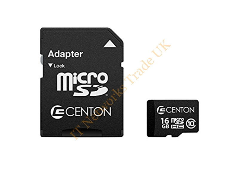 S1-MSDHC10-16GTAA Centon TAA 16GB Class 10 microSDHC Flash Memory Card