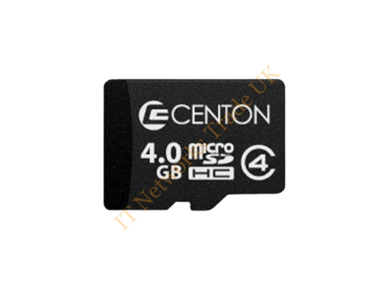S1-MSDHC10-4G Centon 4GB Class 10 microSD Flash Memory Card