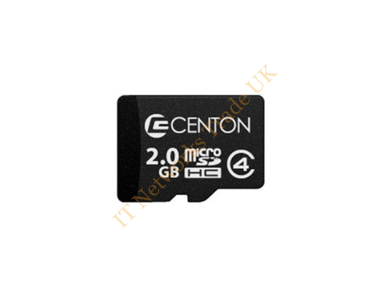 S1-MSDHC4-2GTAA Centon 2GB microSD Flash Memory Card