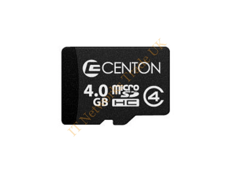 S1-MSDHC4-4GTAA Centon TAA 4GB Class 4 microSDHC Flash Memory Card