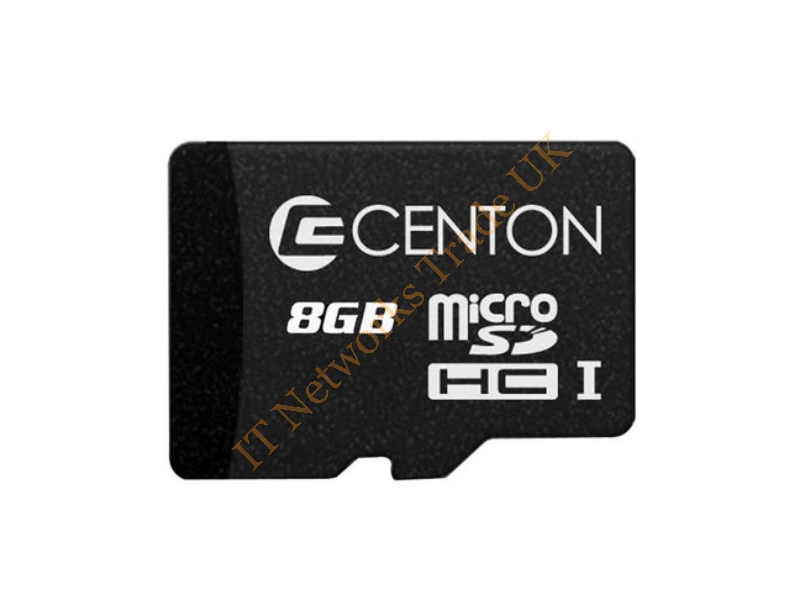 S1-MSDHC4-8G Centon 8GB Class 4 microSDHC Flash Memory Card