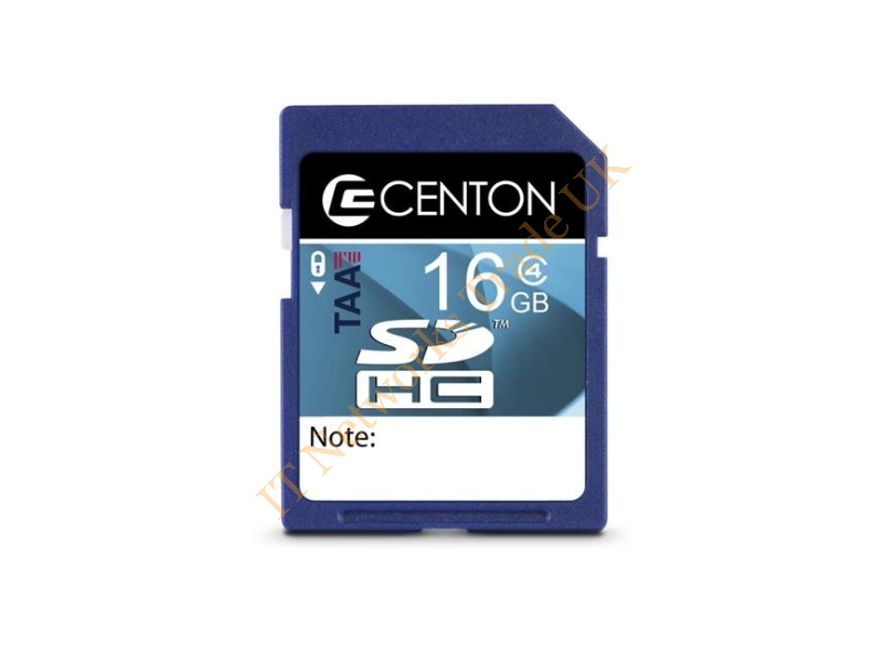 S1-SDHC4-16G Centon 16GB Class 4 SD Flash Memory Card