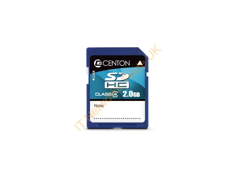 S1-SDHC4-2G Centon 2GB Class 4 SDHC Flash Memory Card