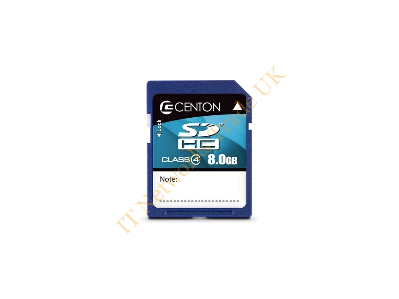 S1-SDHC4-8G Centon 8GB Class 4 SDHC Flash Memory Card