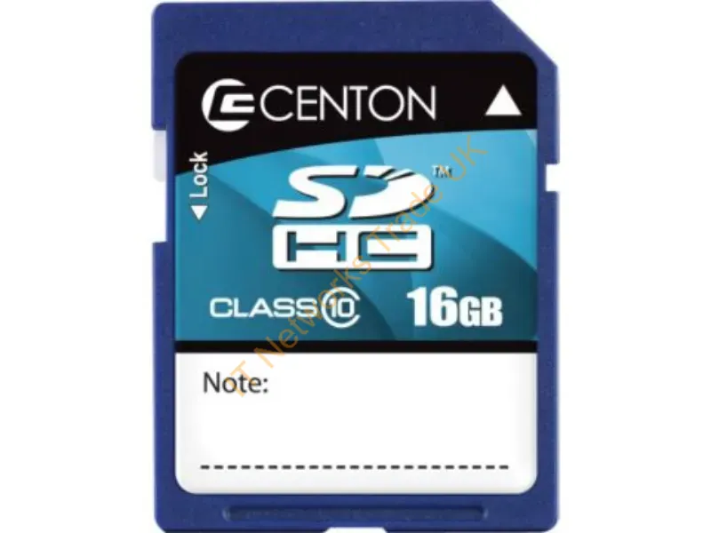 S1-SDHU1-16G Centon 16GB Class 10 SDHC UHS-I Flash Memory Card
