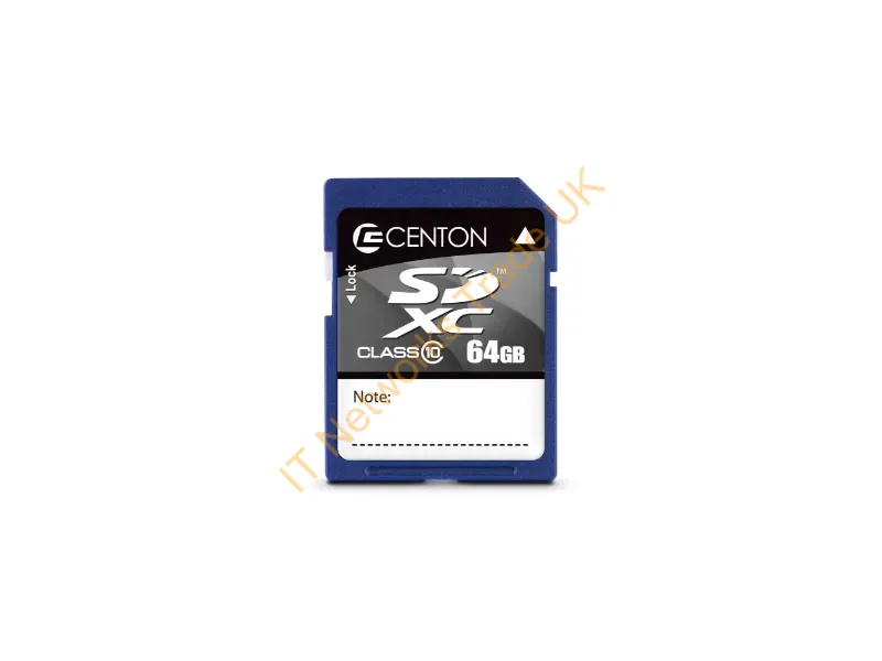 S1-SDXC10-64G Centon 64GB Class 10 SDXC Flash Memory Card