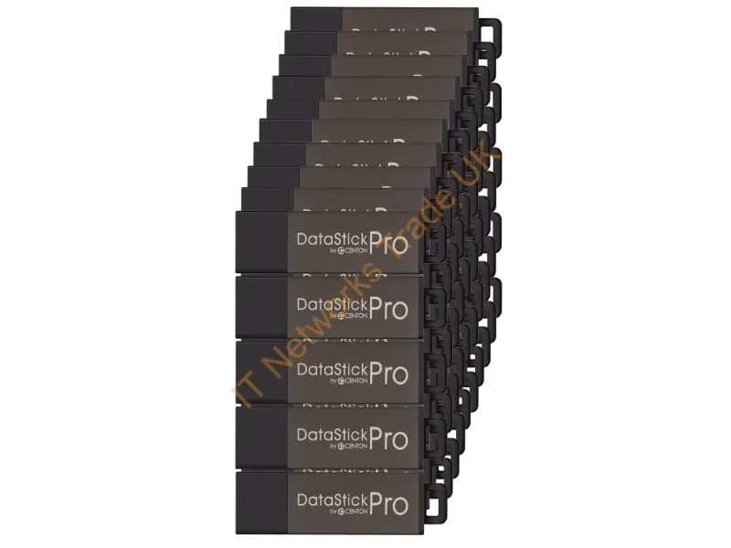 S1-U2P1-16G50PK - Centon Datastick Pro Usb Flash Drive 16 Gb Usb Type-A 2.0 Black, Gray