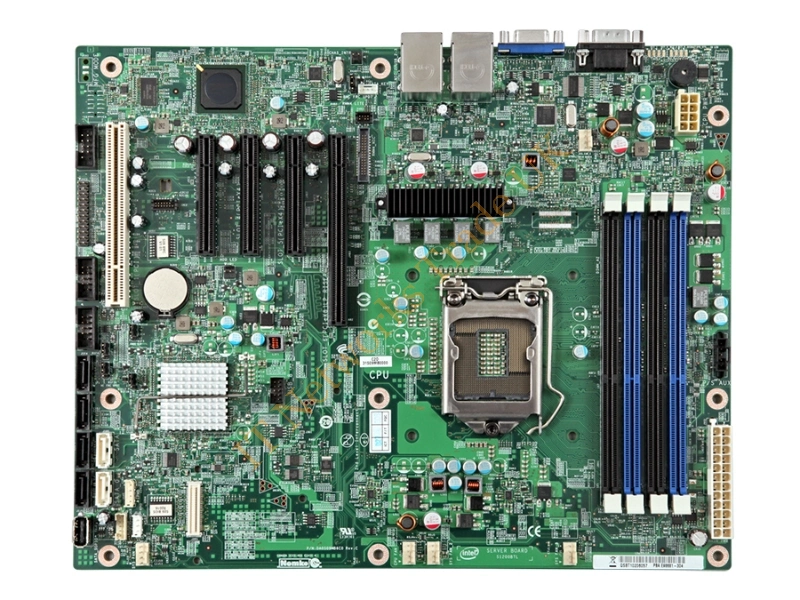 S1200BTL Intel Server Motherboard Intel C204 Chipset Socket H2 LGA-1155 ATX 1 x Processor Support
