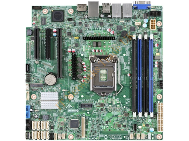 S1200SPLR Intel C236 Chipset micro ATX System Board Socket LGA1151 Socket Server Motherboard