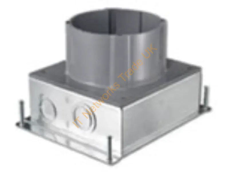S1SFB - Hubbell Premise Wiring Floorbox, System One, Steel