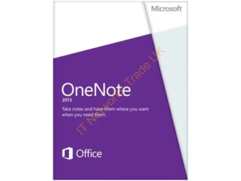 S26-05396 - Microsoft OneNote 2013, OLP-NL, 1u Office suite 1 license(s)