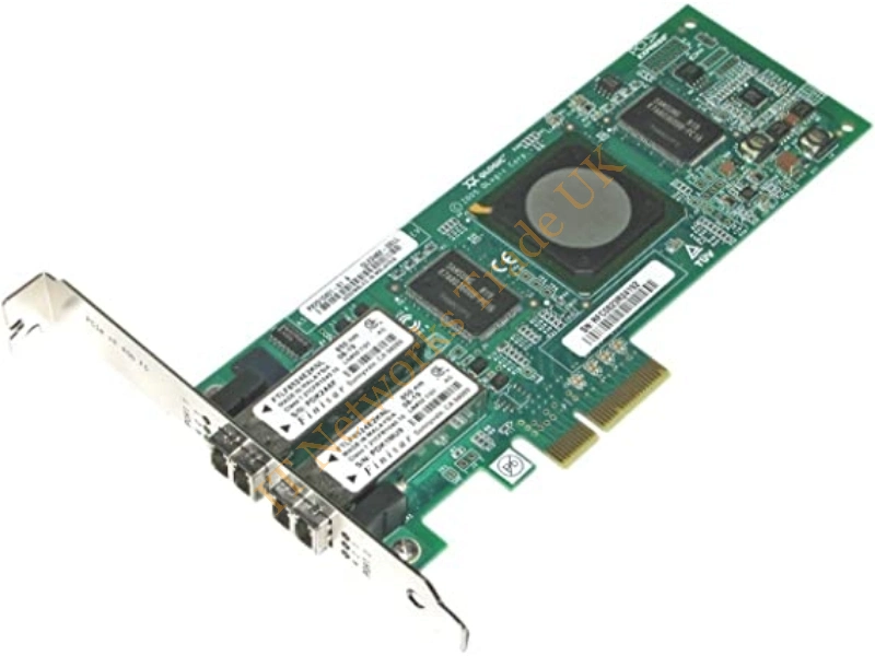 S26361-F3483-L202-06 Fujitsu Qlogic SANblade QLE2462 Fibre Channel 1000 Mbit 2x Gigabit-LAN-Ports Network Adapter