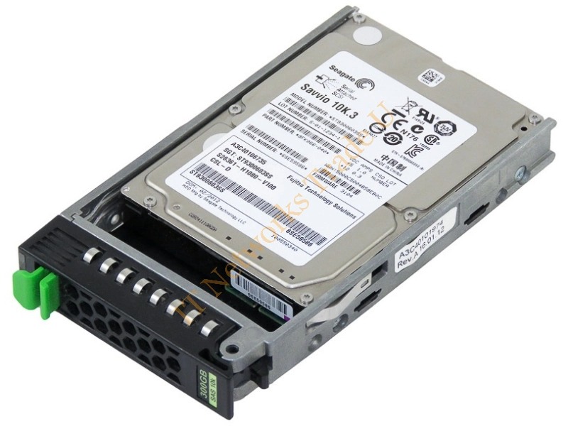 S26361-H1080-V100 Fujitsu 300GB 10000RPM SAS 6Gb/s 2.5-inch Server Hard Drive Internal HDD
