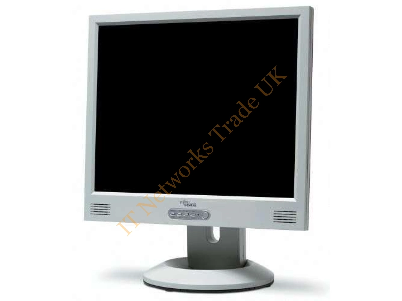 S26361-K1149-V150-07 Fujitsu 17-inch 5:4 SXGA 1280 x 1024 DVI-I / VGA HD-15 TFT LCD Monitor