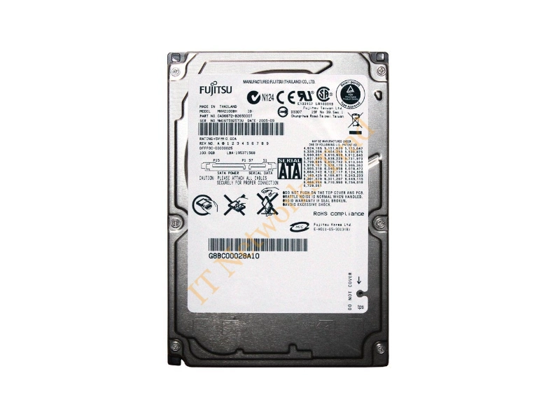 S26391-F893-E321 Fujitsu 320GB 5400RPM SATA 3GB/s 2.5-inch Internal Laptop Hard Disk Drive Internal HDD