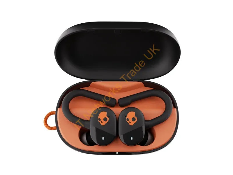 S2PPW-S749 - Skullcandy PUSH PLAY ACTIVE Headset Wireless In-ear Calls/Music/Sport/Everyday Bluetooth Black, Orange