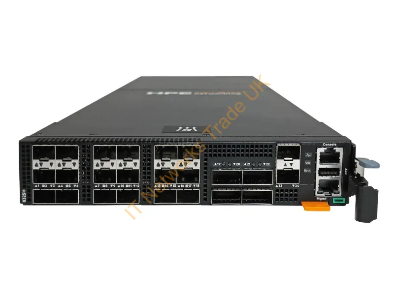 S2T42A - Hpe Aruba Networking Cx 8325H 18P Sfp28 25G 4P Qsfp28 100G Front-To-Back 4Xfan 2Xpsu TAA Switch
