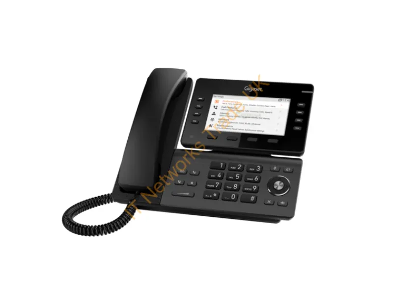 S30853-H4108-R101 - Gigaset P825 IP PRO DECT telephone Black