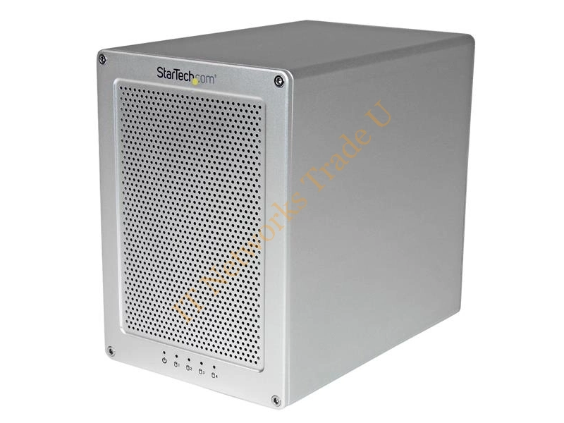 StarTech.com 4-Bay Enclosure for 3.5in SATA Drives Thunderbolt 2 RAID Accessory