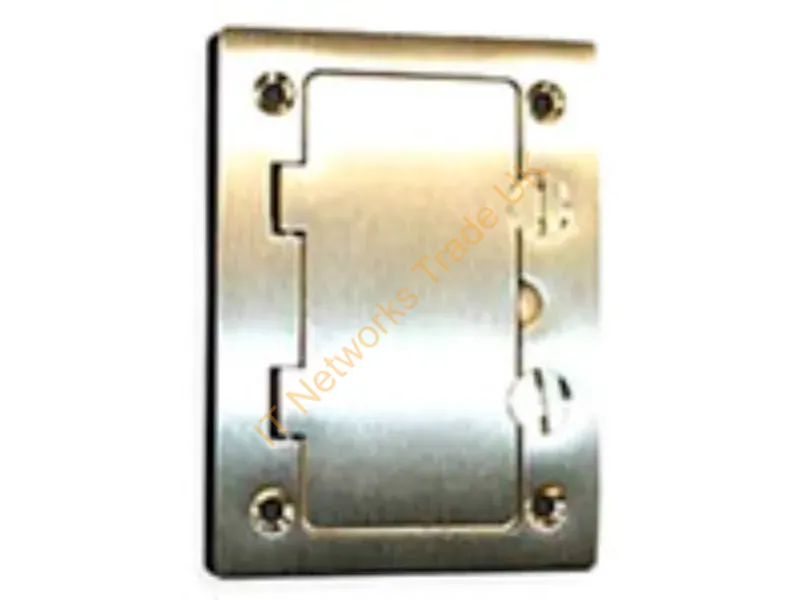 S3826 - Hubbell Premise Wiring F-Box Cvr, Rect, Gfci, Brs