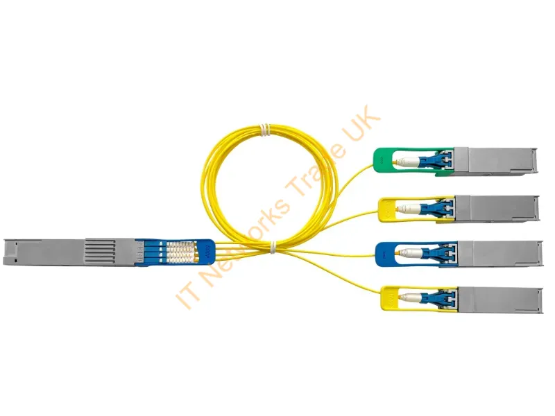 S3N90A - Hpe Aruba Networking 4X100G Dr Qsfp-Dd Sn 500M Smf Transceiver