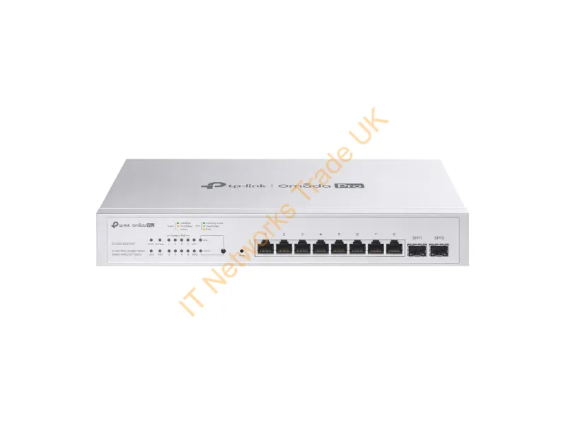 S4500-8GHP2F - Tp-Link Omada Pro S4500-8Ghp2F Network Switch Managed L2/L2+ Gigabit Ethernet (10/100/1000) Power Over Ethernet (Poe) Gray
