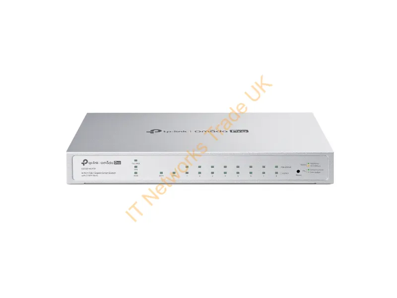 S4500-8GP2F - Tp-Link Omada Pro S4500-8Gp2F Network Switch Managed L2/L2+ Gigabit Ethernet (10/100/1000) Power Over Ethernet (Poe) Gray