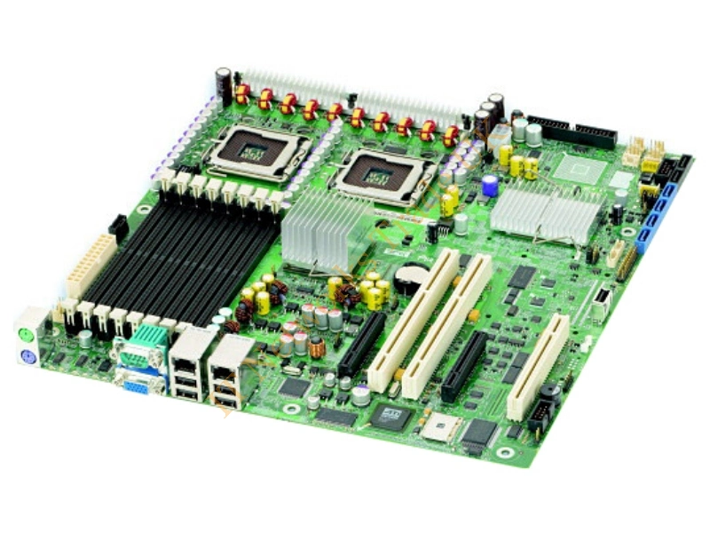 S5000VSASATA Intel DDR2 SDRAM 8-Slot EATX System Board Dual Socket 771 / J for Server System Server Motherboard