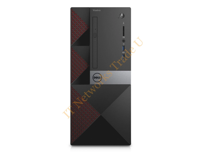 DELL Vostro 3668 3.9GHz i3-7100 Mini Tower Black PC Workstation Systems