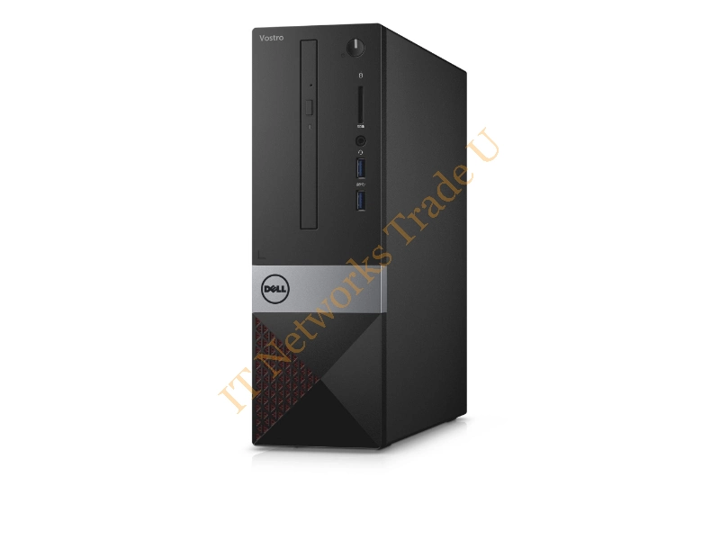 DELL Vostro 3268 3.9GHz i3-7100 SFF 7th gen IntelCore i3 Black, Silver PC Workstation Systems
