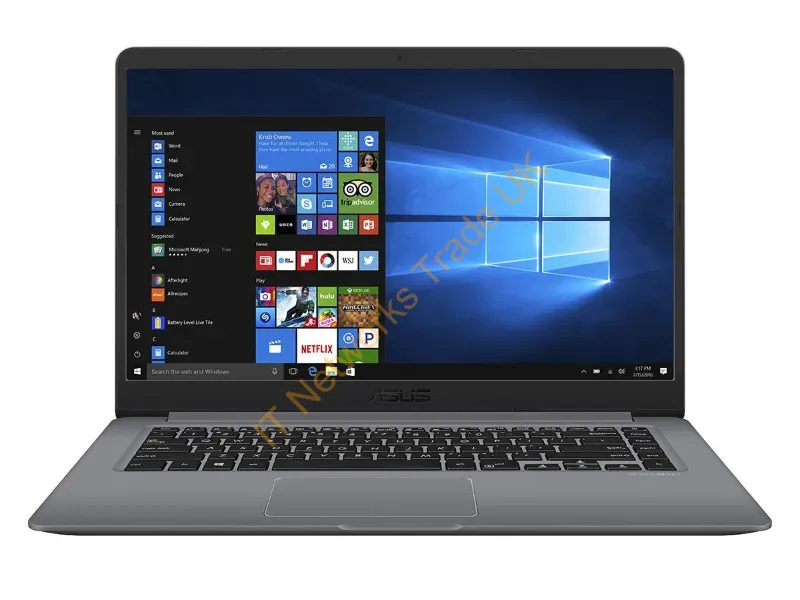 S510UN-DB55 - Asus Vivobook S15 S510Un-Db55 Laptop Intel Core I5 I5-8250U 15.6" Full Hd 4 Gb Ddr4-Sdram 1 Tb Hdd Nvidia Geforce Mx150 Wi-Fi 5 (802.11Ac) Windows 10 Home Gray