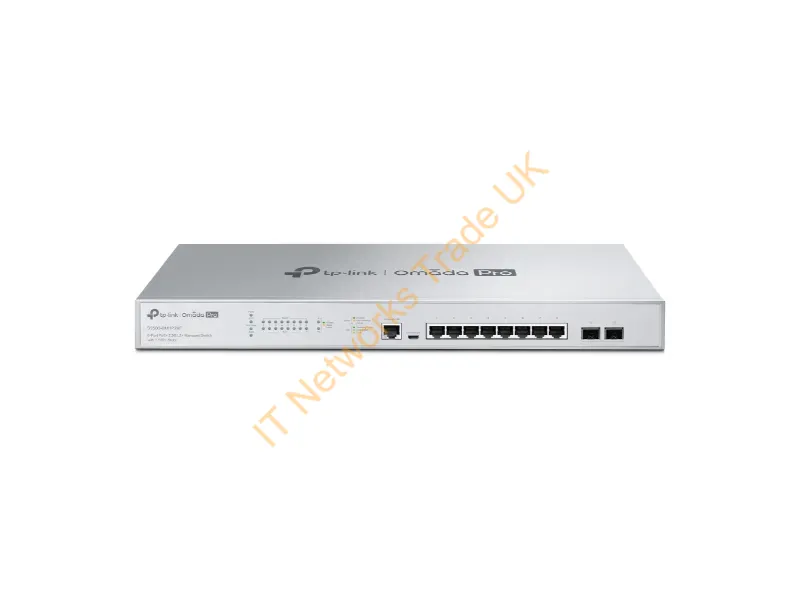 S5500-8MHP2XF - Tp-Link Omada Pro S5500-8Mhp2Xf Network Switch Managed L2/L2+ Gigabit Ethernet (10/100/1000) Power Over Ethernet (Poe) Gray