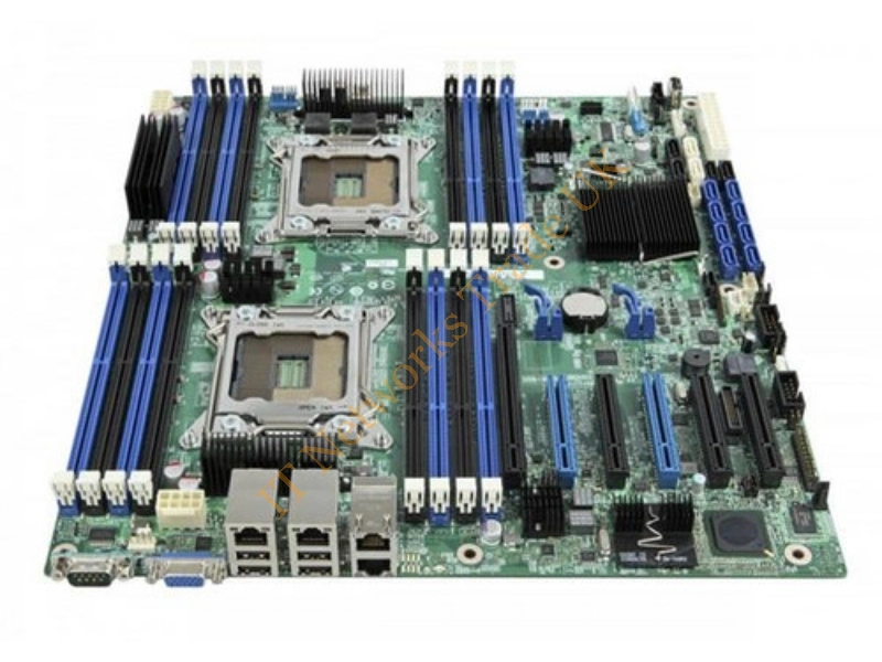 S5520HCR Intel CHIPSET-Intel 5520 Socket Dual LGA1366 192GB DDR3-1333MHz SSI EEB Server Motherboard