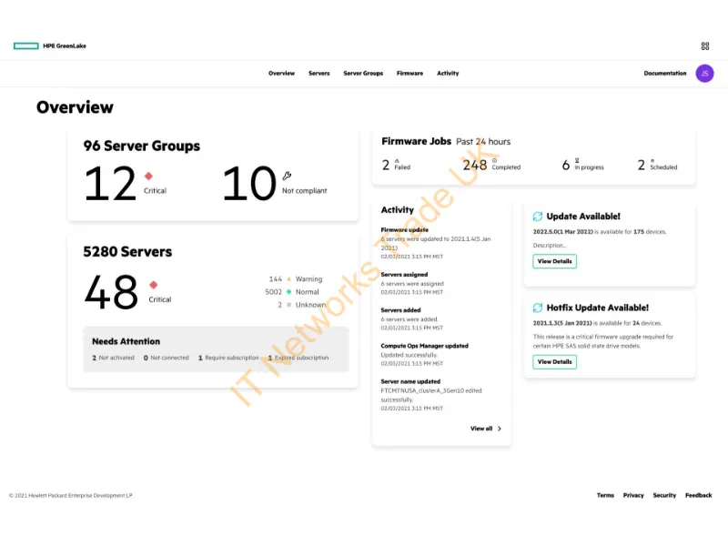 S5E63AAE - HPE Compute Ops Management Advanced 3-year Upfront Alletra 4000 SaaS