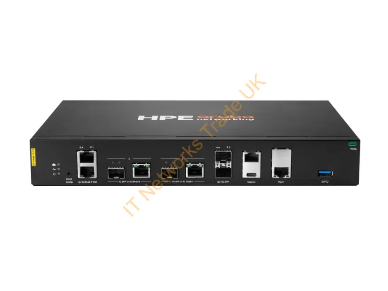 S5H02A - Hpe Aruba Networking 9106 (Us) 2X Sfp+ 2X Combo 2X Poe Hybrid Gateway