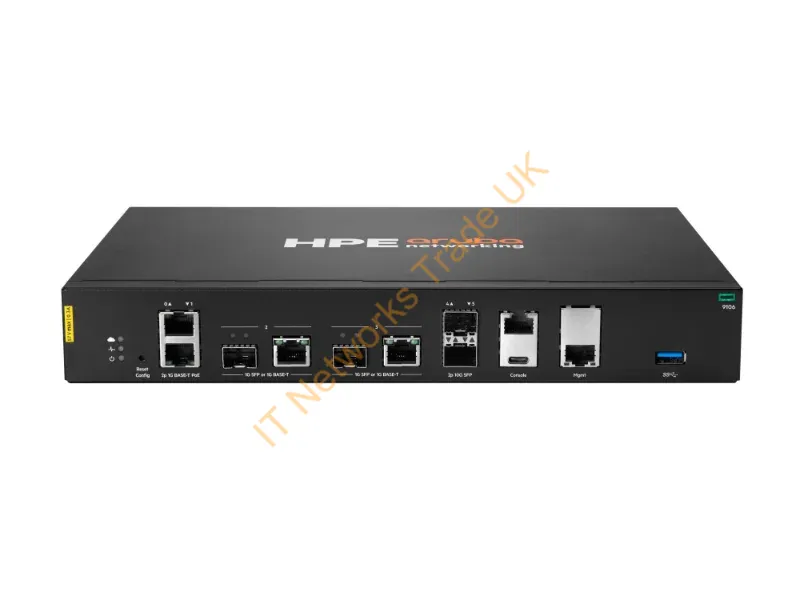S5H04A - Hpe Aruba Networking 9106 (Il) 2X Sfp+ 2X Combo 2X Poe Hybrid Gateway