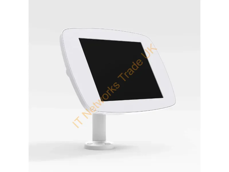 S6-W1-GT4-MX - Bouncepad Swivel 60 | Samsung Galaxy Tab 4 10.1 (2014) | White | Covered Front Camera and Home Button |