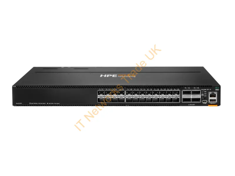 S6B76A - Hpe Aruba Networking Cx 8100 24P Sfp+ 25G 4P Qsfp28 100G Back-To-Front 3Xfan 2Xac Bundle