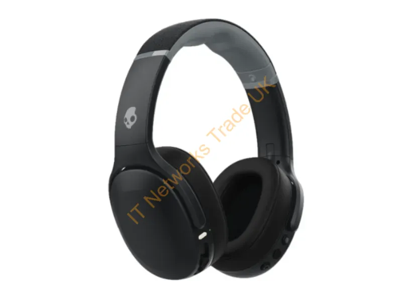 S6EVW-N740 - Skullcandy Crusher Evo Headphones Wired & Wireless Head-Band Calls/Music Usb Type-C Bluetooth Black