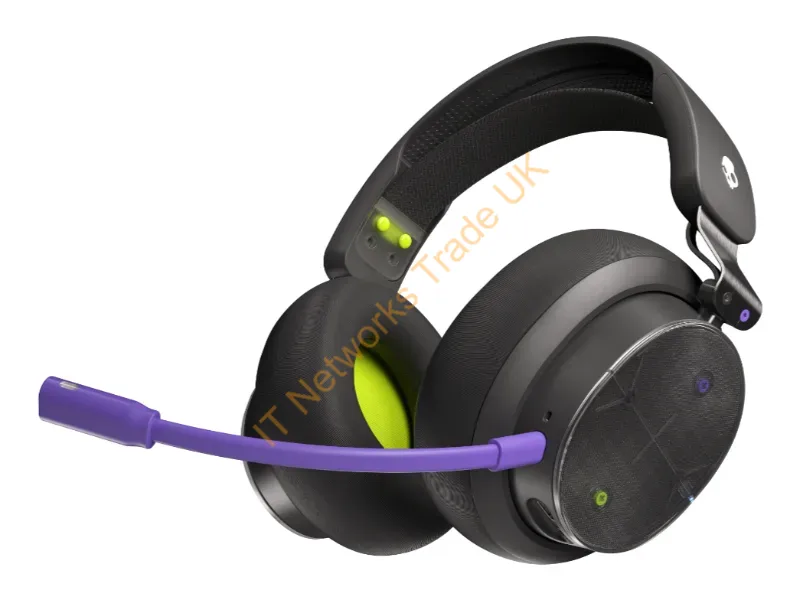 S6PPY-S963 - Skullcandy Plyr Headset Wired & Wireless Head-Band Gaming Usb Type-C / Usb Type-A Bluetooth Black