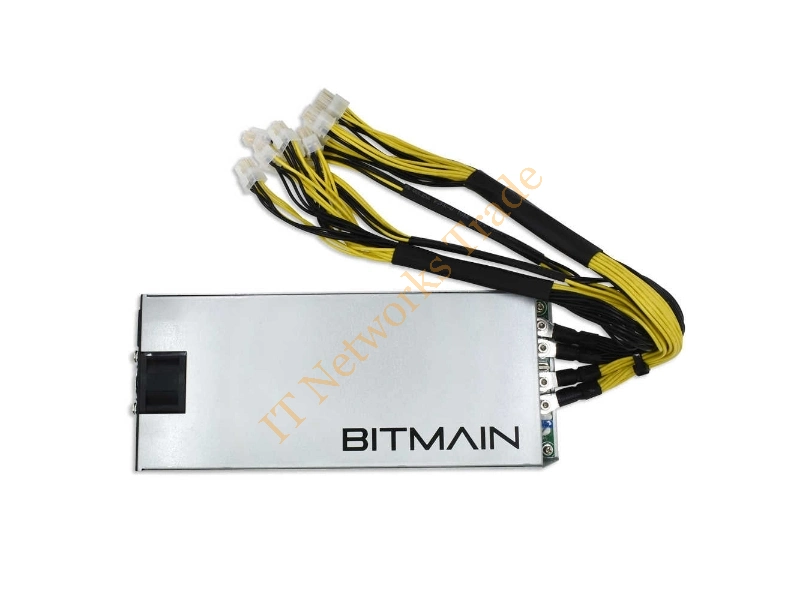 S9-S7-L3+ Bitmain 1600-Watts APW3++ PSU Power Supply for Antminer Bitcoin Miners S9 S7 L3+ D3