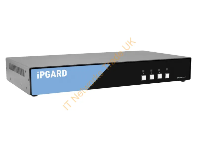 SA-DVN-4S-P - Ipgard Sa-Dvn-4S-P Kvm Switch Black, Blue