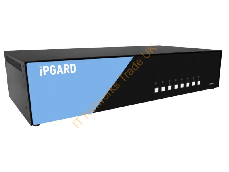 SA-DVN-8D-P - Ipgard Sa-Dvn-8D-P Kvm Switch Black, Blue